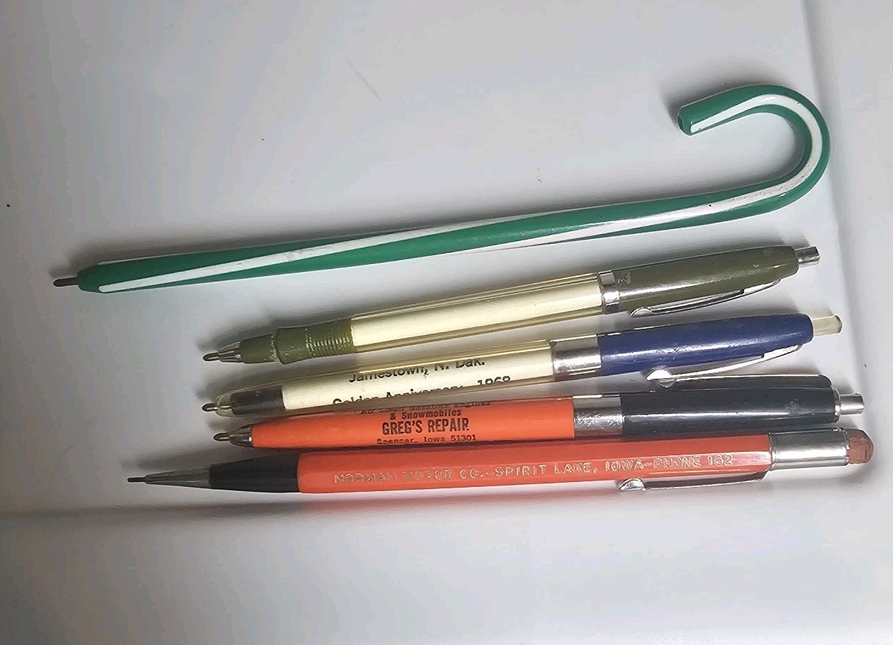 Lot Of Charles City, Iowa And Area Pencil Pen Collection Floyd County