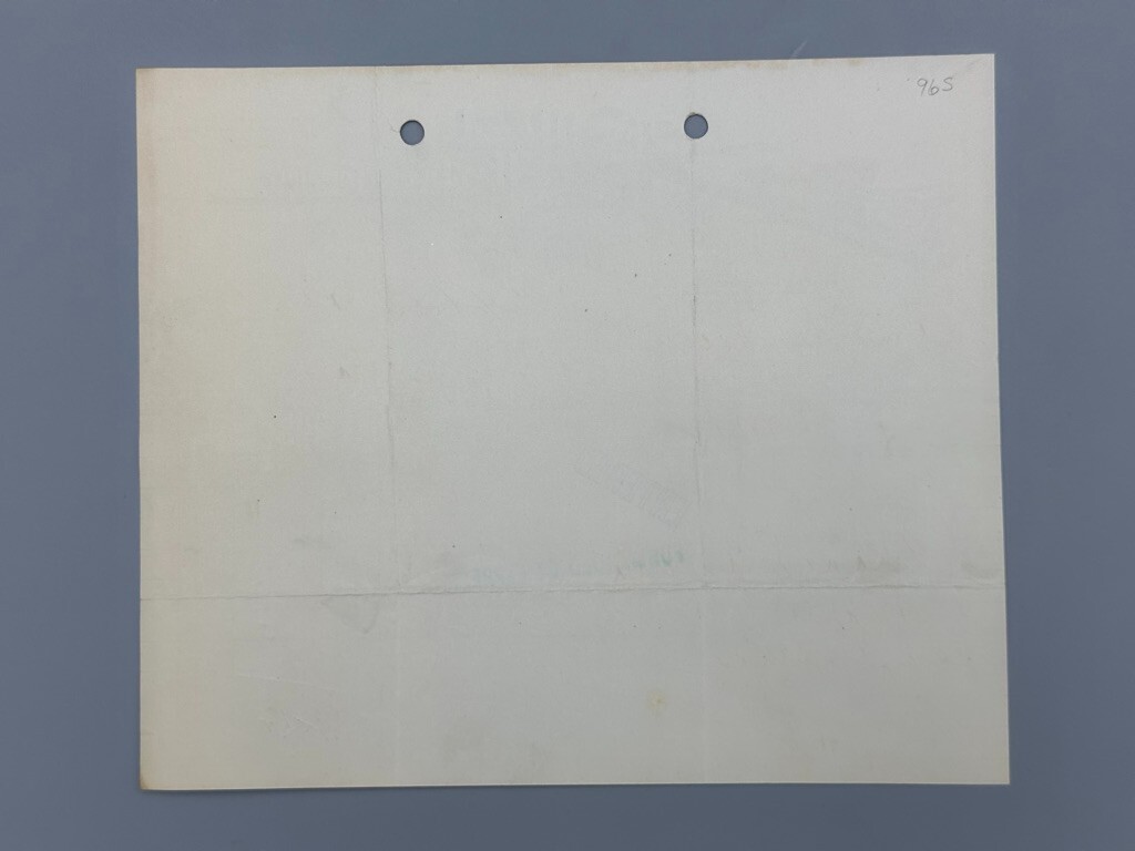 1912 MEAD HAY PRESS Farm Advertising Receipt PUEBLO Colorado