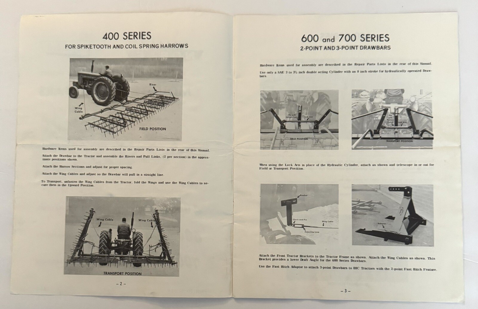 Vintage 1960&rsquo;s Noble Manufacturing Co. Farm Agriculture Equipment Catalog