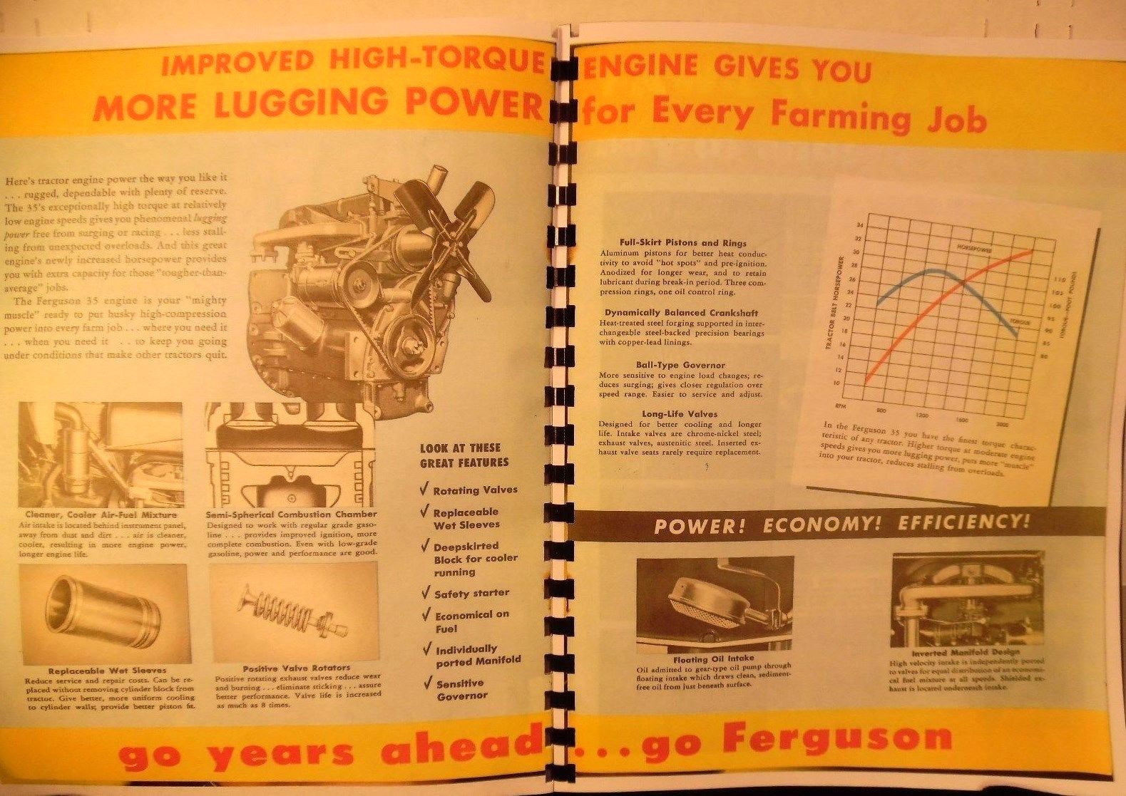 Ferguson Canadian Tractor Sales manual ,FERGUSON 35 W/Quad control