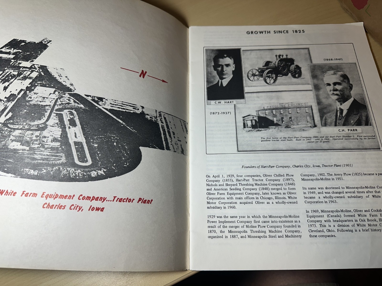 Field Boss, Progress In Tractor Power From 1898, White Farm Equip Mr G.R. Gregg