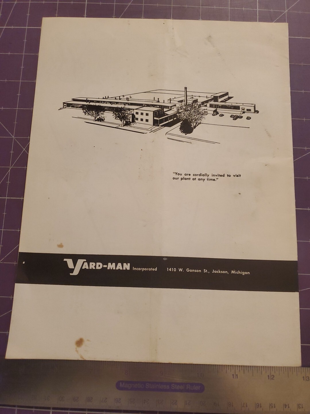 1960s Model 3120-5 Yard-Man Riding Lawn Mower Operating Instructions & Part List