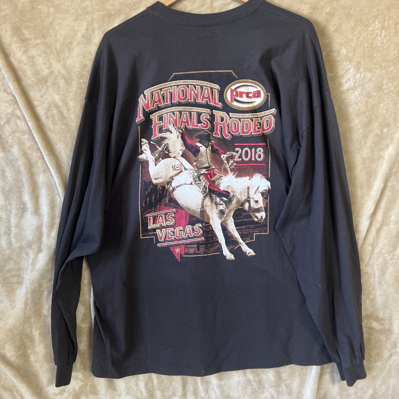 2018 National Finals Rodeo 60th Anniversary Las Vegas Ghost Rider 2XL -Shirt NWT