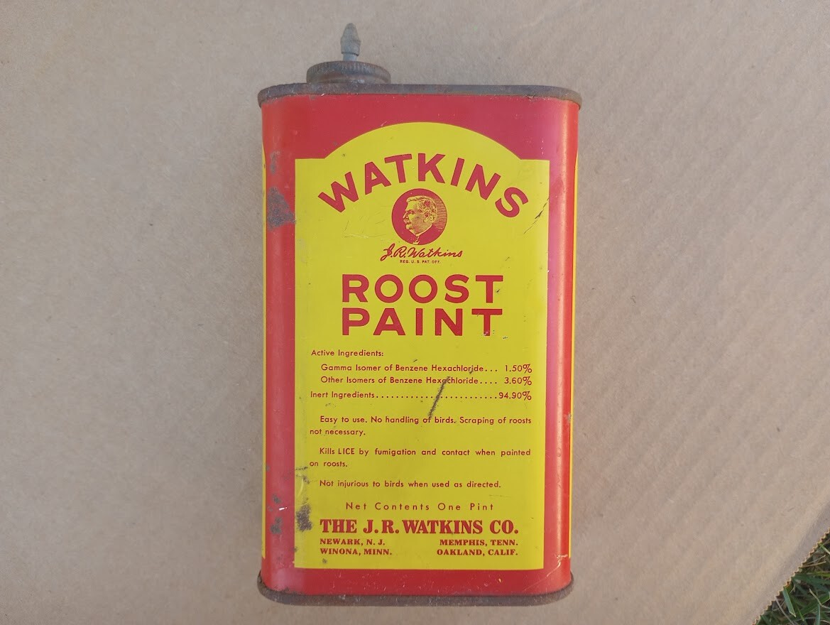 Another vintage can for farmhouse decor