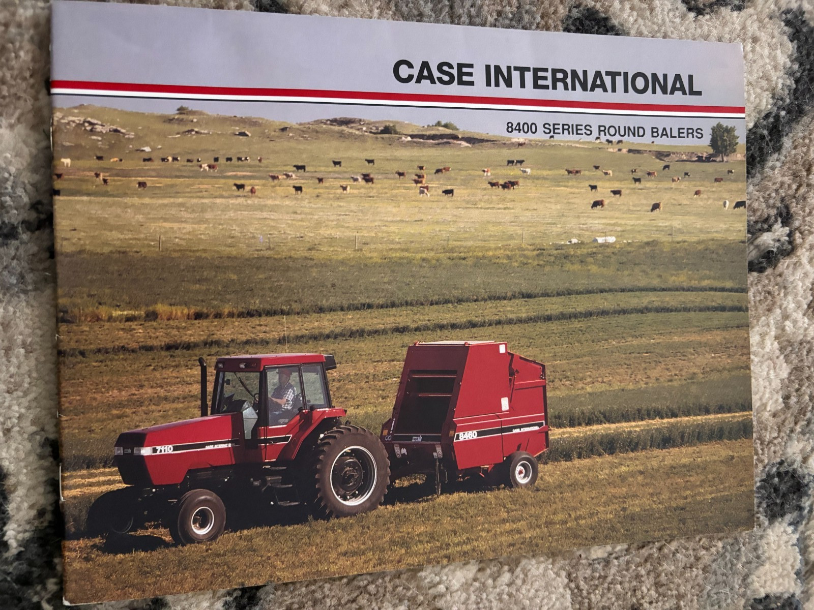 Case International 8420 8440 8450 8460 Round Baler For 1989 Brochure AMIL26