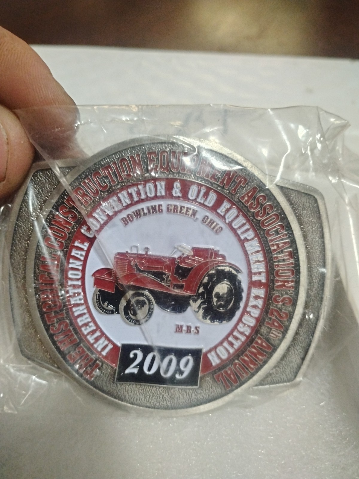 HCEA 2009 24th Convention Expo Ohio M-R-S A100 Tractor Watch Fob Construction