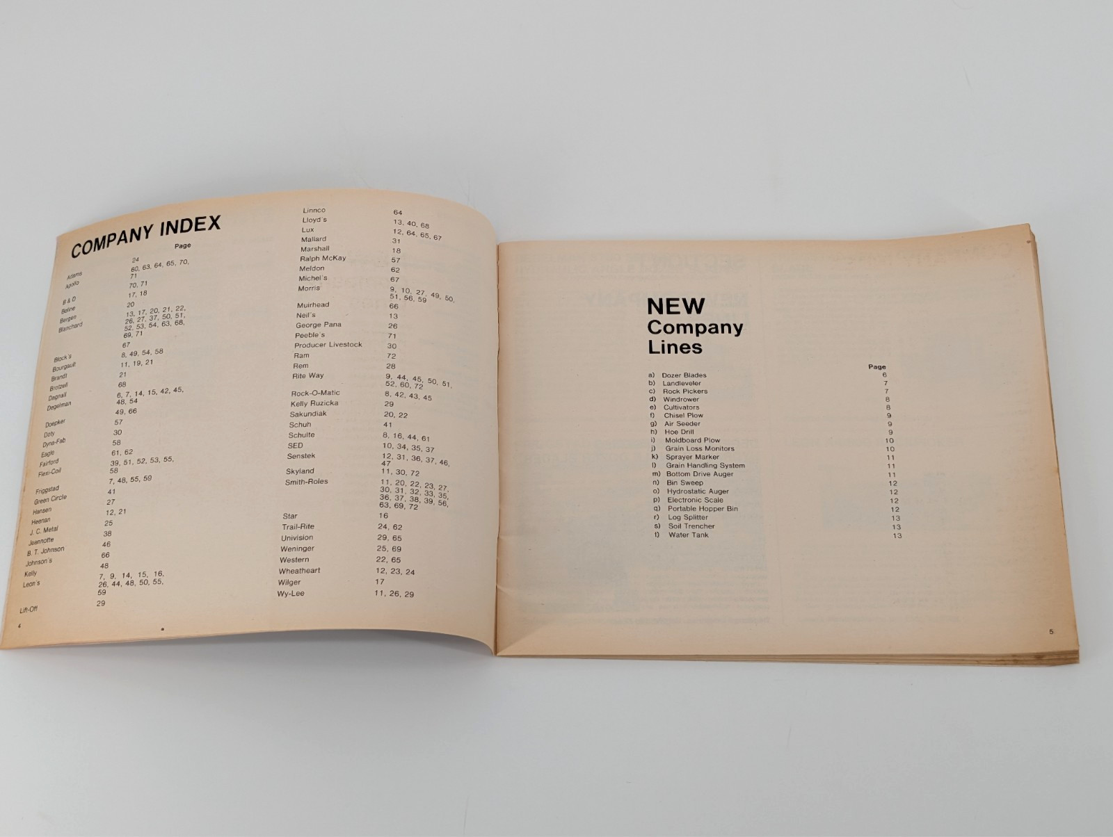 Saskatchewan Implement Buyer&rsquo;s Guide 1982 Industry and Commerce Catalog