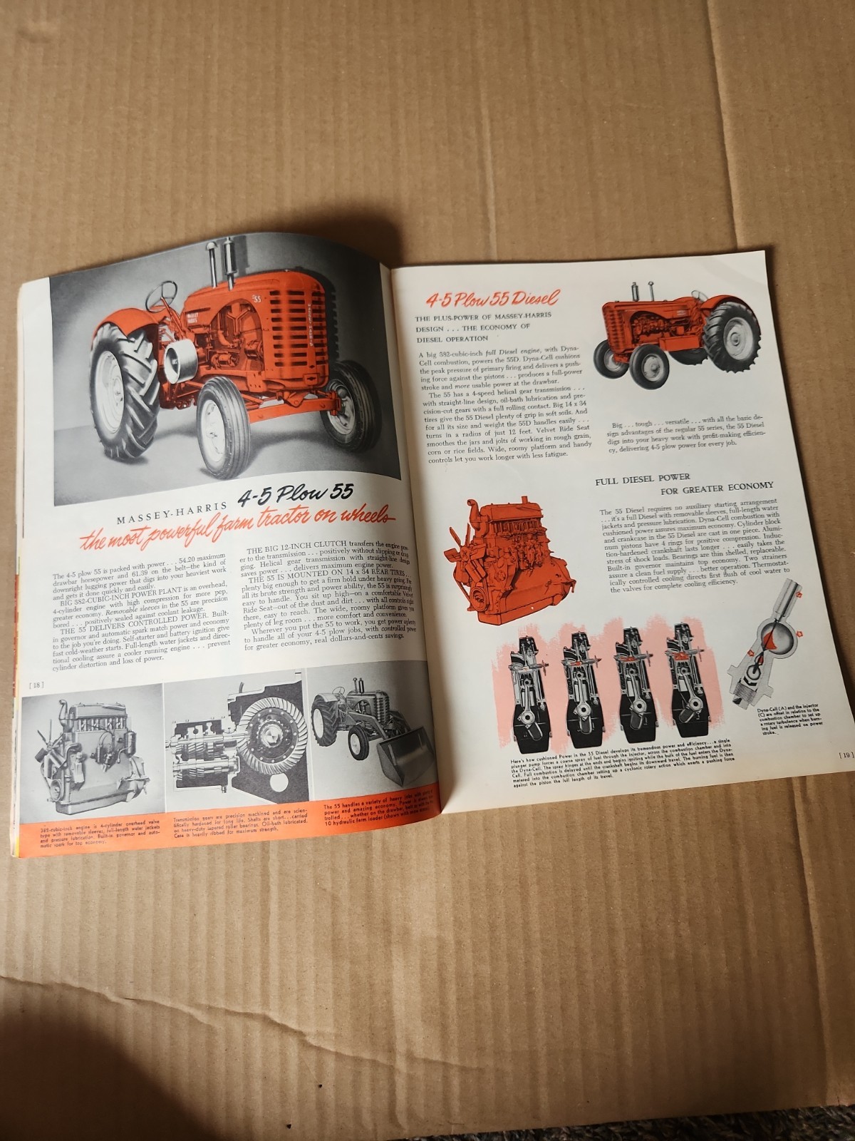 VINTAGE MASSEY HARRIS BUYERS Full Tractor GUIDE Orchard Hillside Rice CATALOG