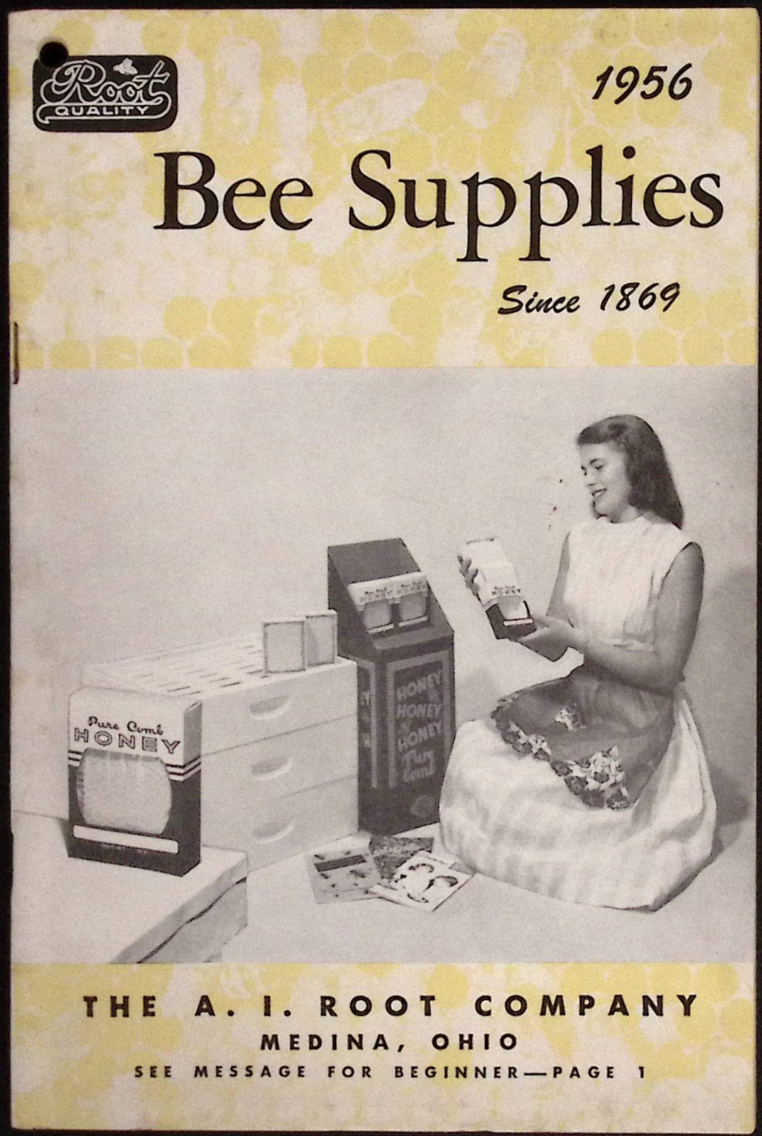 1956 Root Quality Bee Supplies Catalog A I Root Company Medina OH