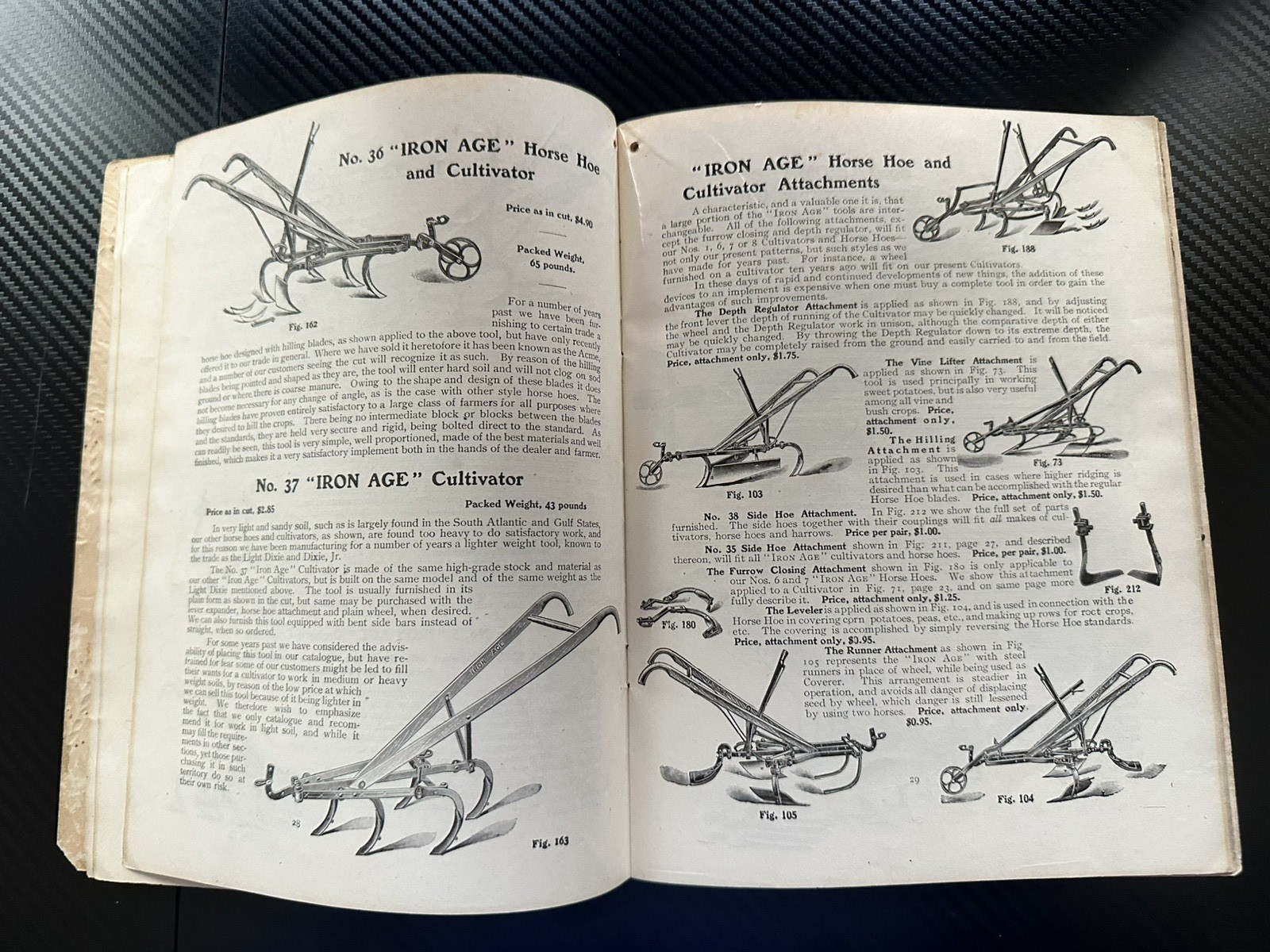 1906 IRON AGE Farm and Garden Implements ORIGINAL Catalog