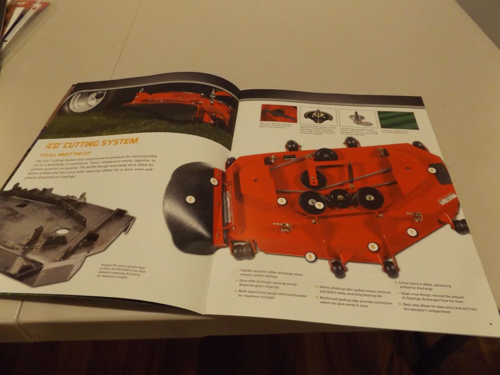 SNAPPER PRO GENUINE PROFESSIONAL, LIT # 1634_SPR_CAT_051 2014