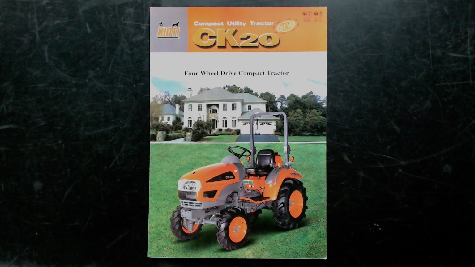 Kioti CK20 Compact Utility Tractor Brochure Vintage Agricultural 2002
