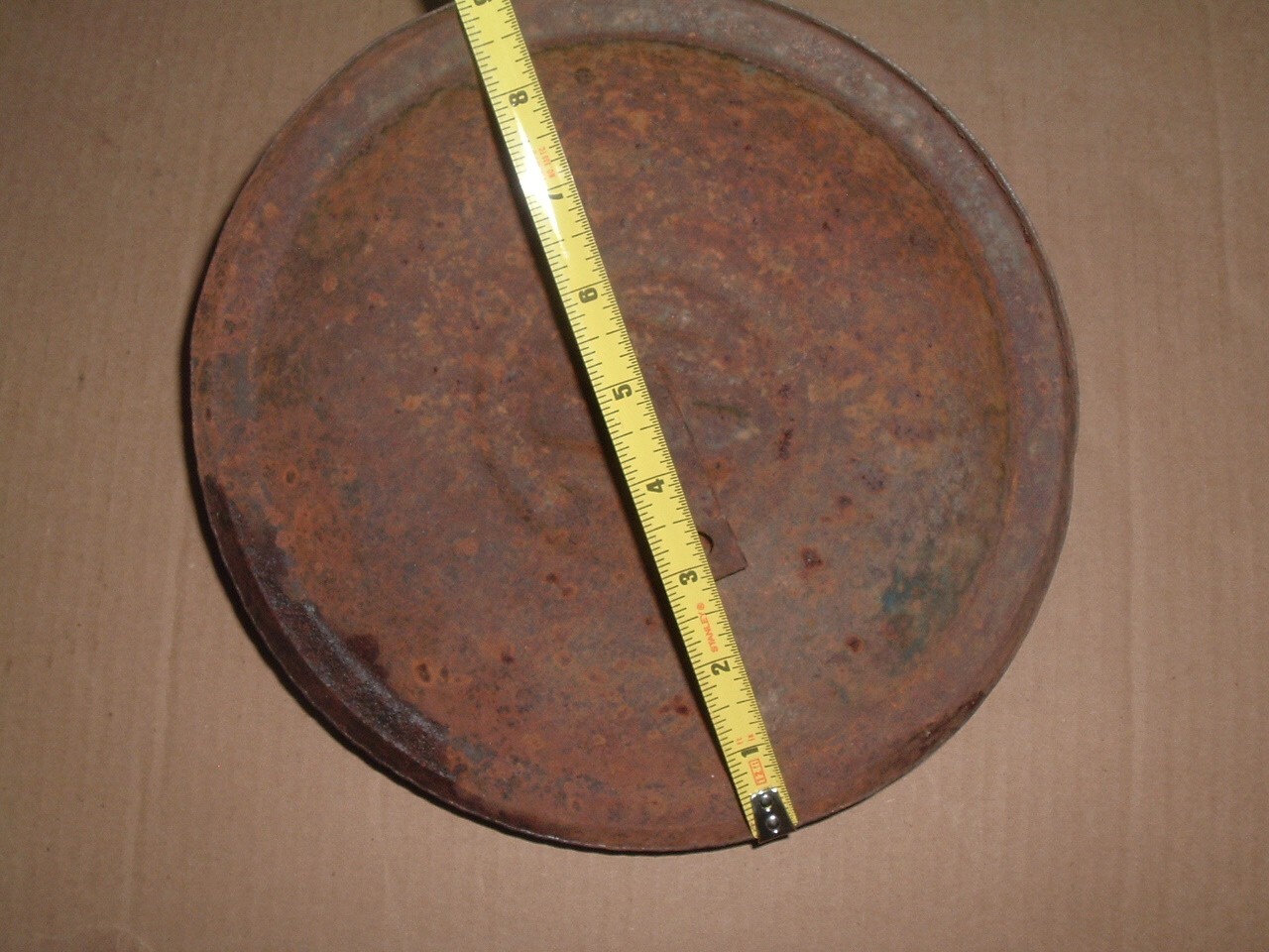 Vintage Antique Lid Cover Top IH Richmond and No. 23 Corn & Pea Planter Hopper