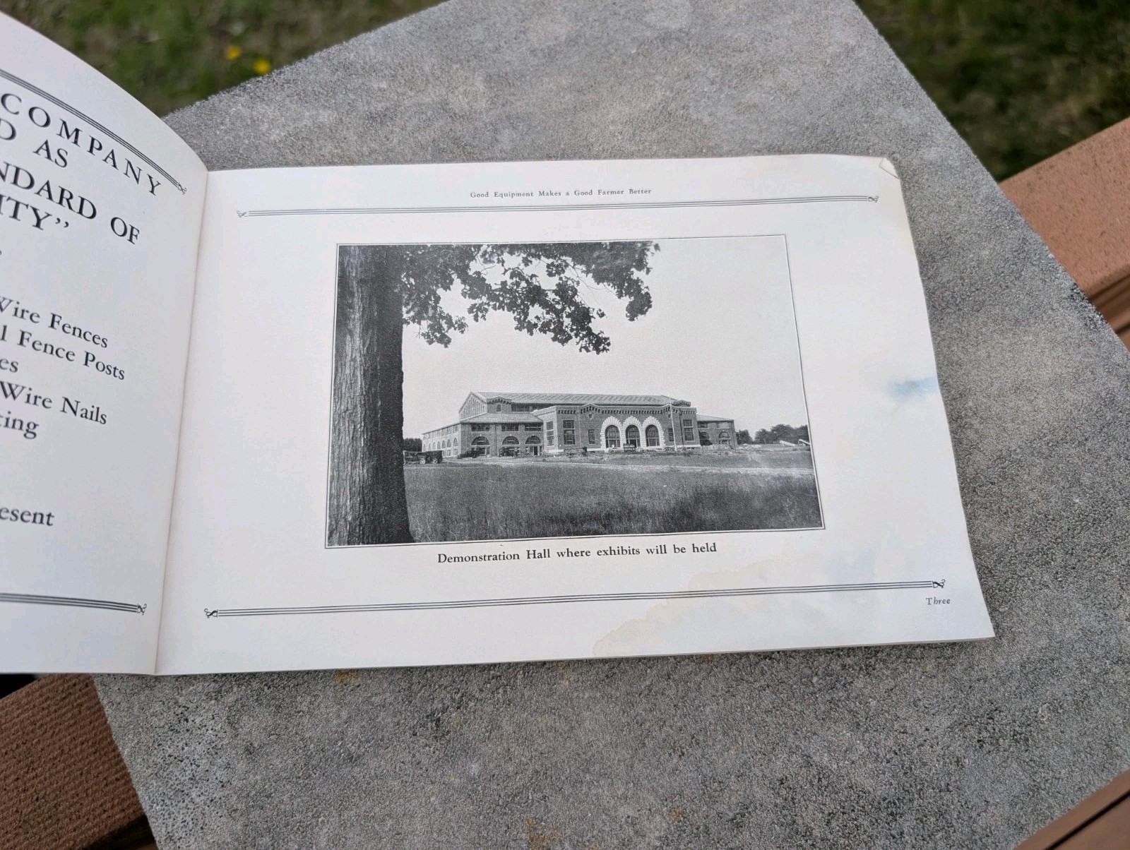 Michigan Farm Equipment Program 1930 Advertising John Deere Fordson Case Tractor