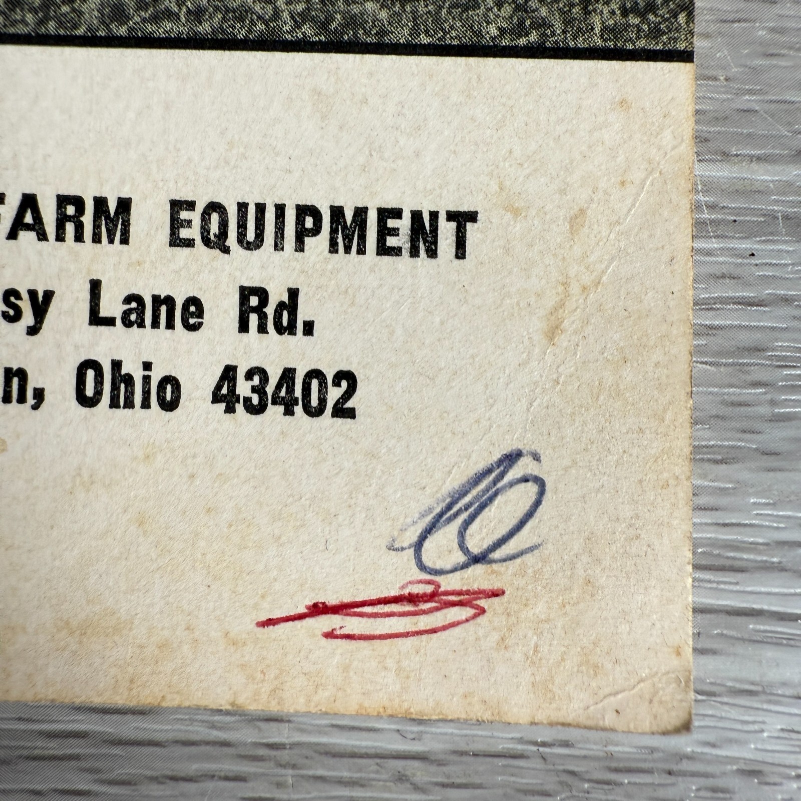 Vtg Notebook 108th Ed Farmers Pocket Notebook Bowling Green Ohio John Deere Used