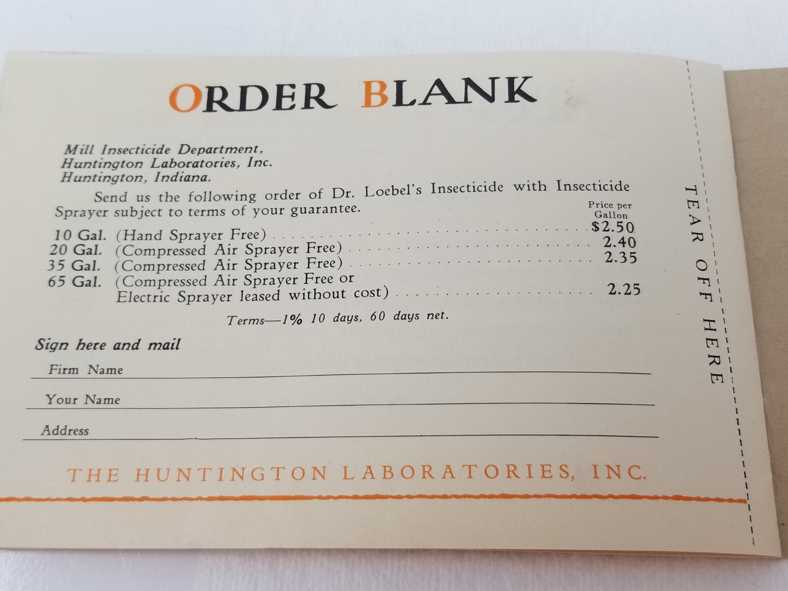 Anywhere But Here A Tragedy in Bugville Huntington Sprayer Ad Booklet 1928