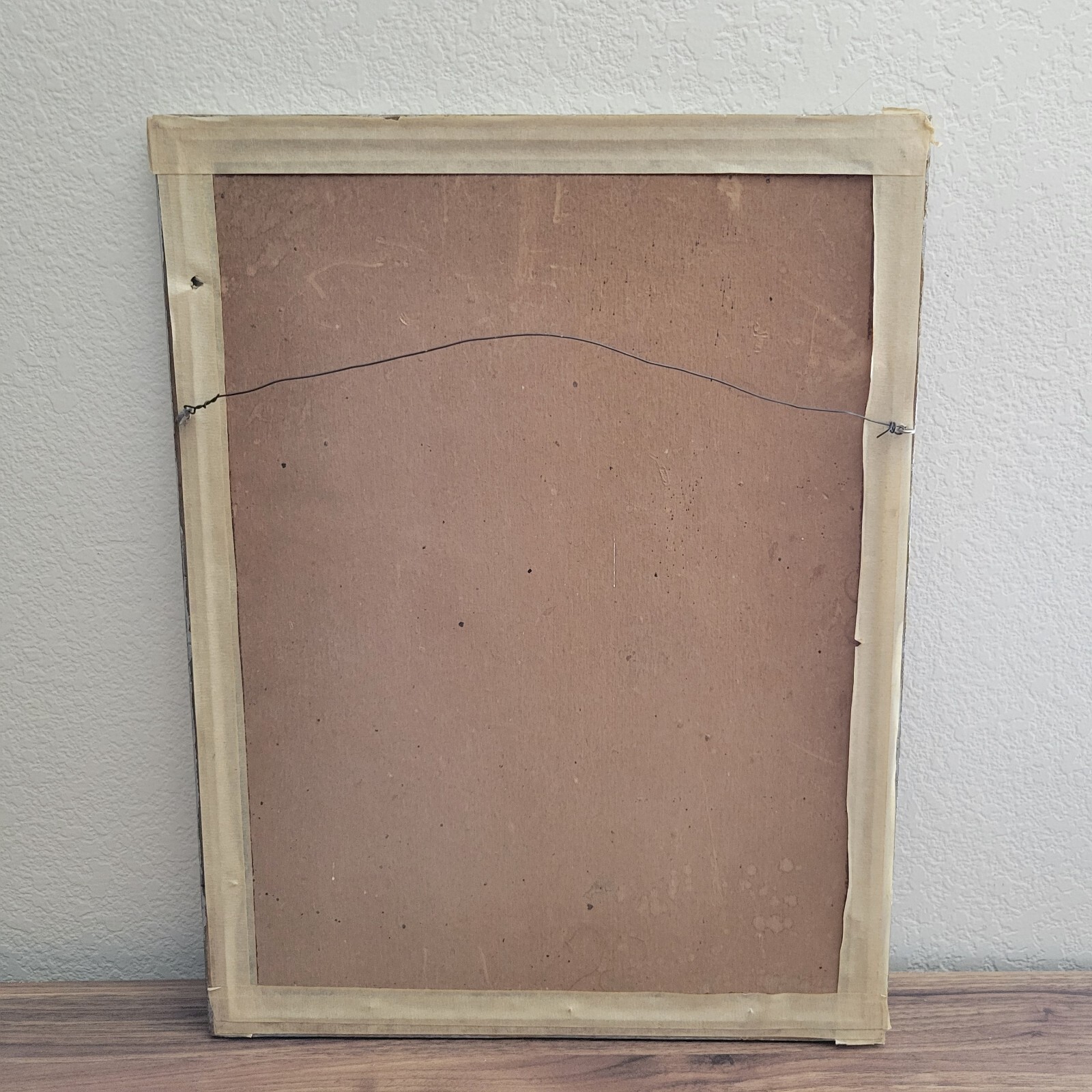 Antique Framed Advertisement C Kelly Gin Burns Flat Oklahoma Litho Wm Thompson
