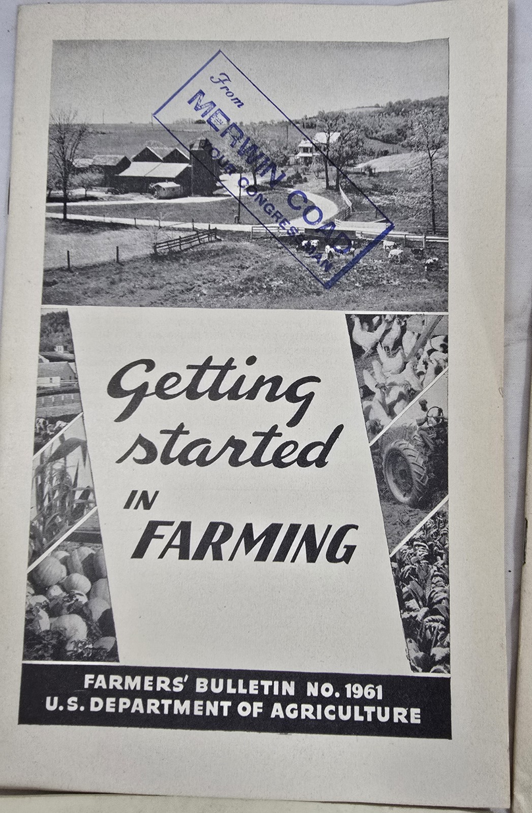 Vintage Farming Bulletin US Department Agriculture 1961 1965 Farm Brochure LOT