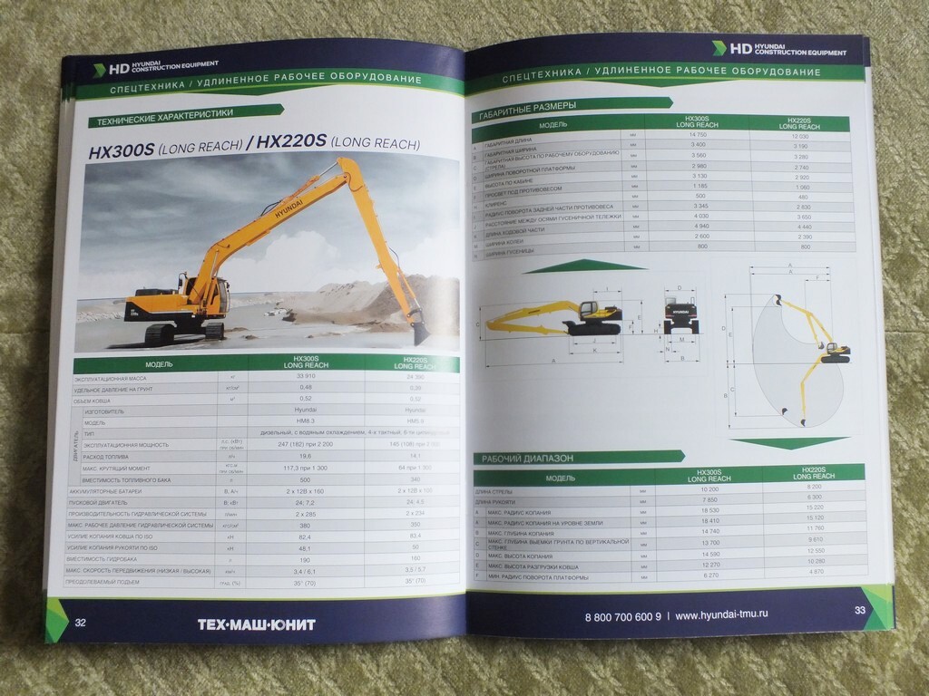 HYUNDAI Mining & Construction Equipment Loader Bulldozer Excavator Brochure 2025
