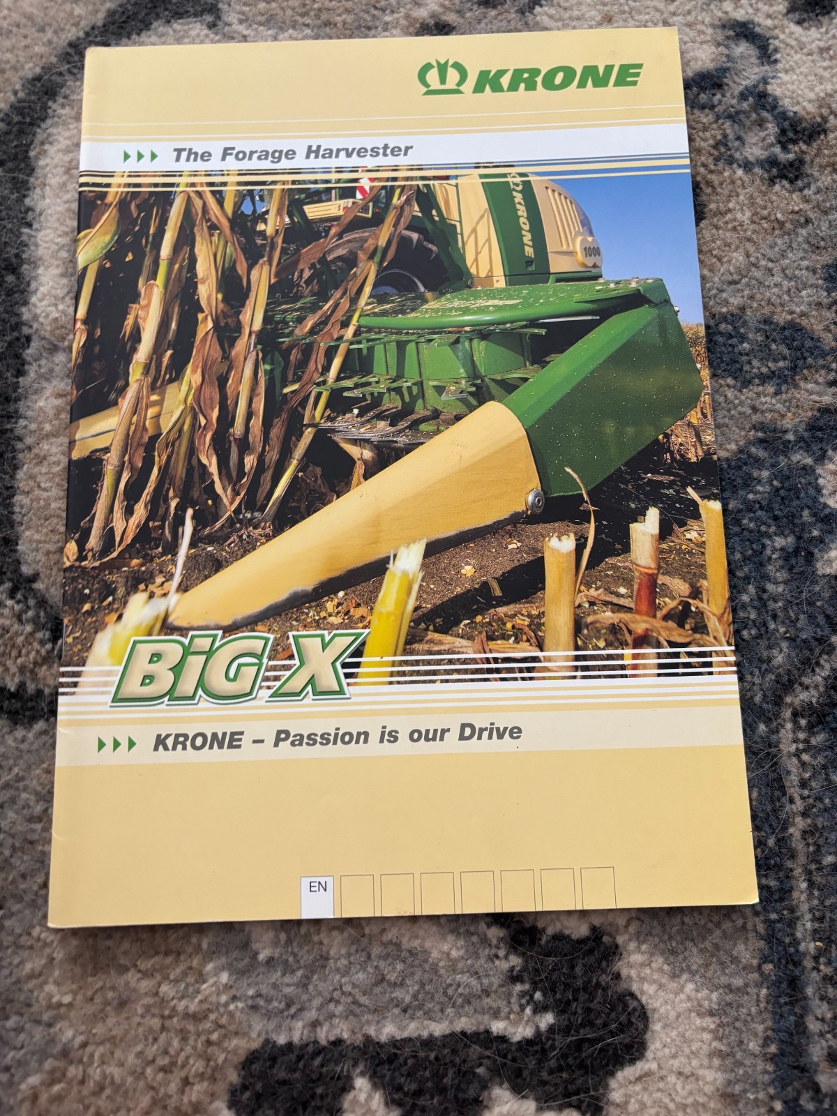Krone Big X Forage Harvester Brochure FCCA25