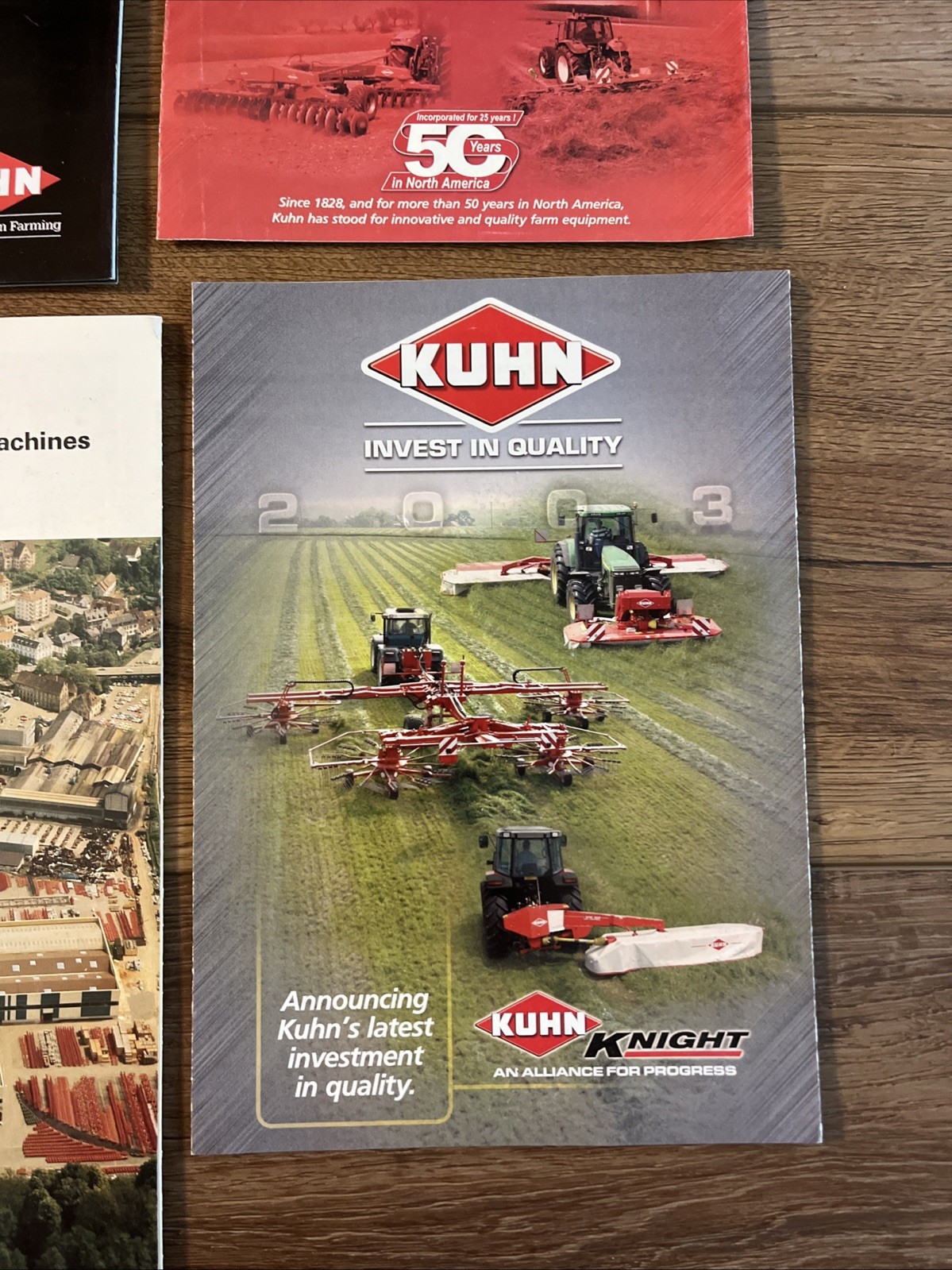 2005 KUHN Knight Farming Retail Price List USA Farming Brochures