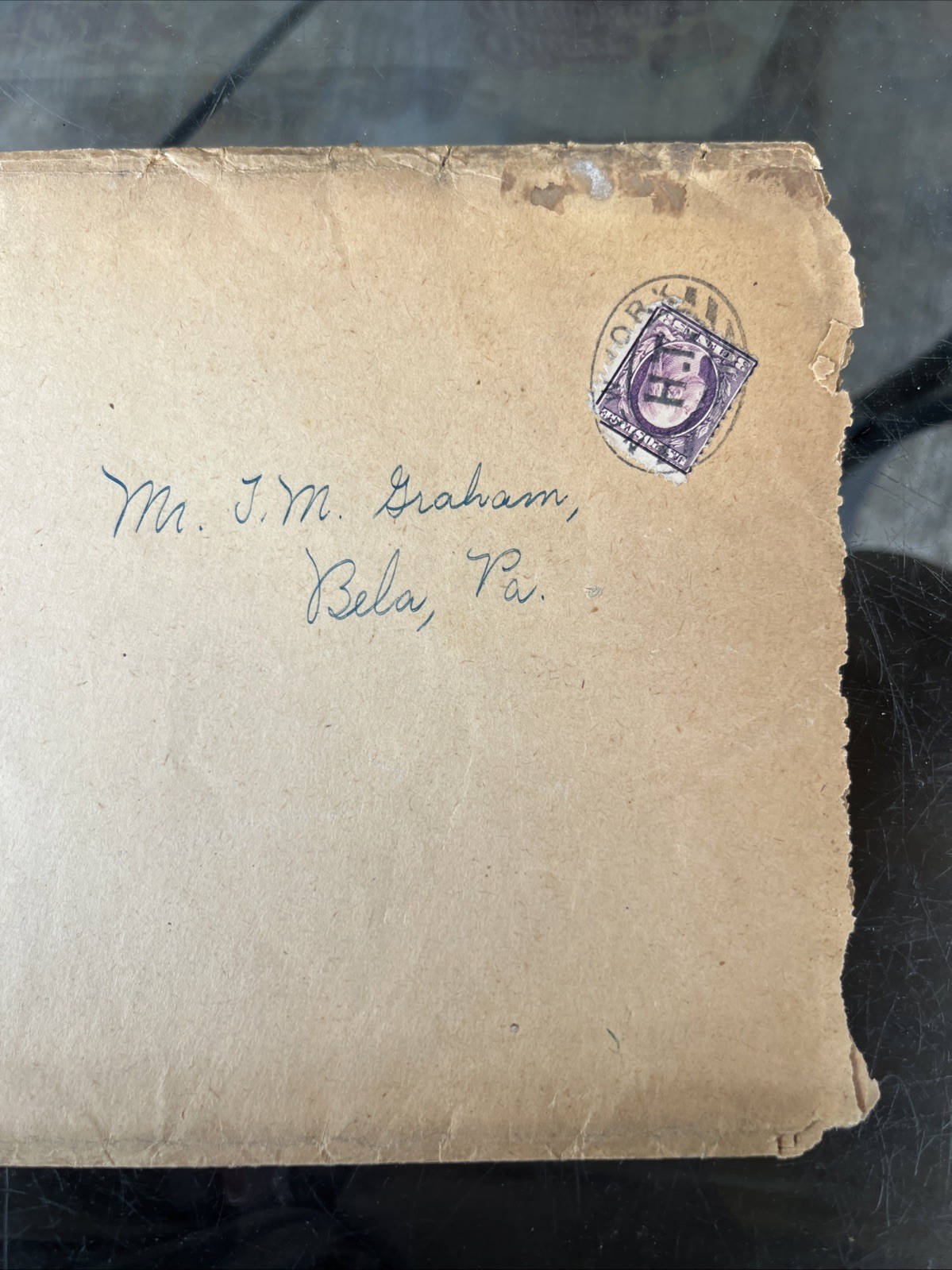 Antique Monarch Hydraulic Apple Cider Press Envelope, Bela Pa. Clarion Co.