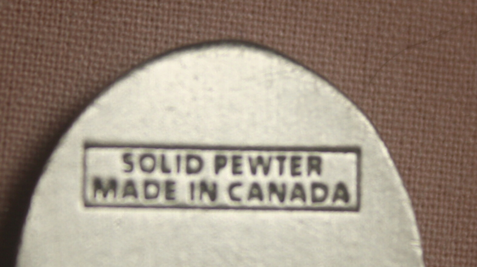 PEWTER THE WESTERN PRODUCER 75 YEARS SOUVENIR SPOON SP-1484