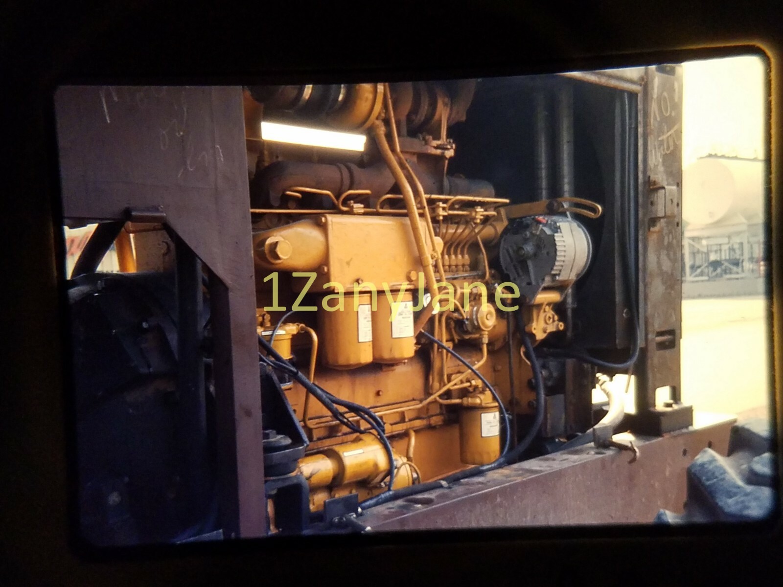 AC1816 35mm Slide of an Allis-Chalmers from MEDIA ARCHIVES LARGE GENERATOR