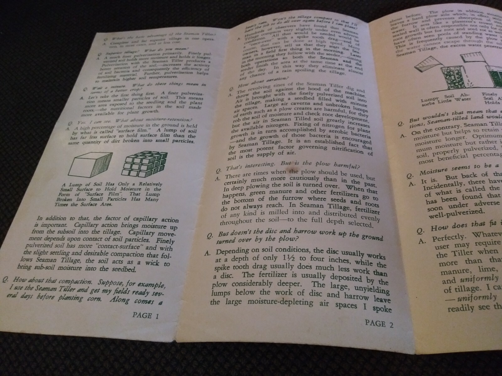 Vintage Brochure about Seaman Tiller Seaman Motors Milwaukee