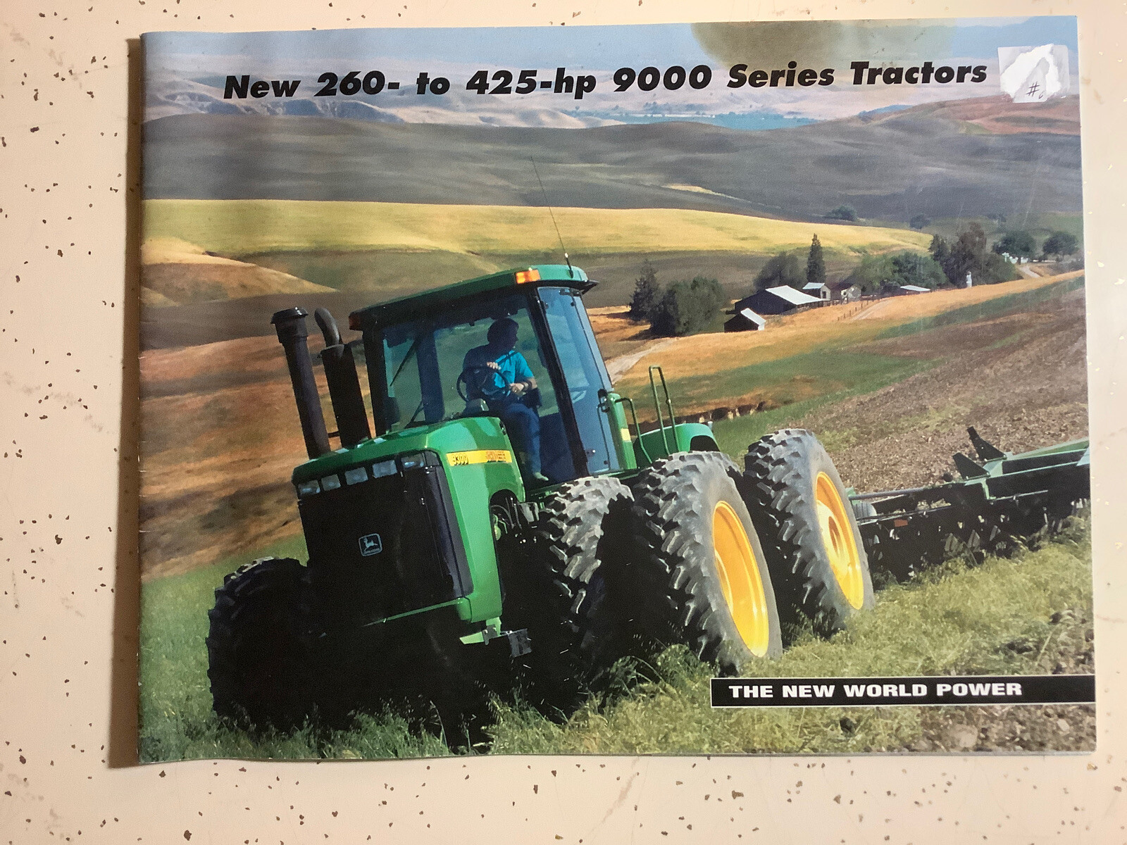 John Deere NEW 260-425 HP 9000 SERIES TRACTOR 32 PAGES 2003 Sales Brochure