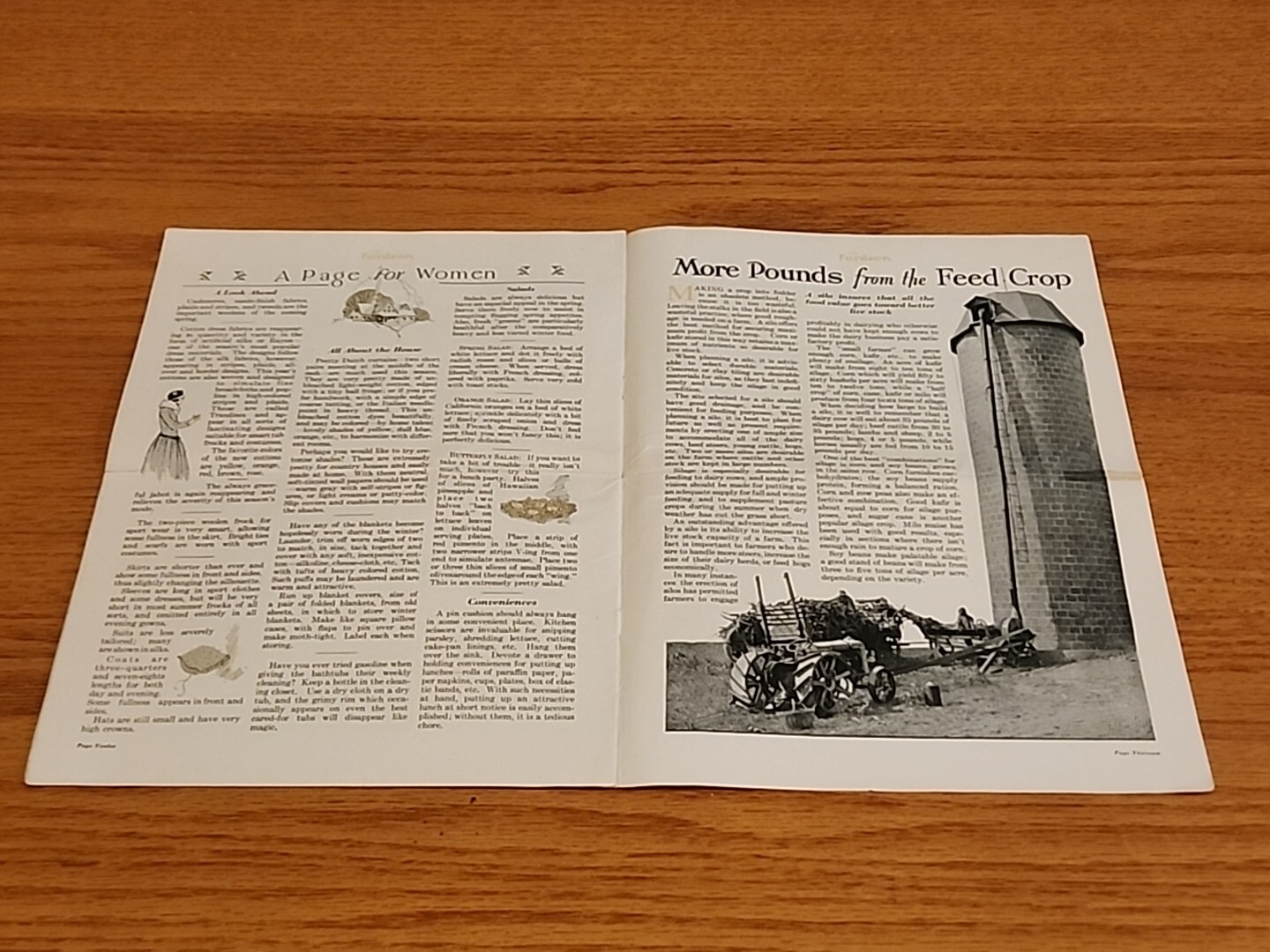 The Fordson Magazine April 1925 Vintage Original