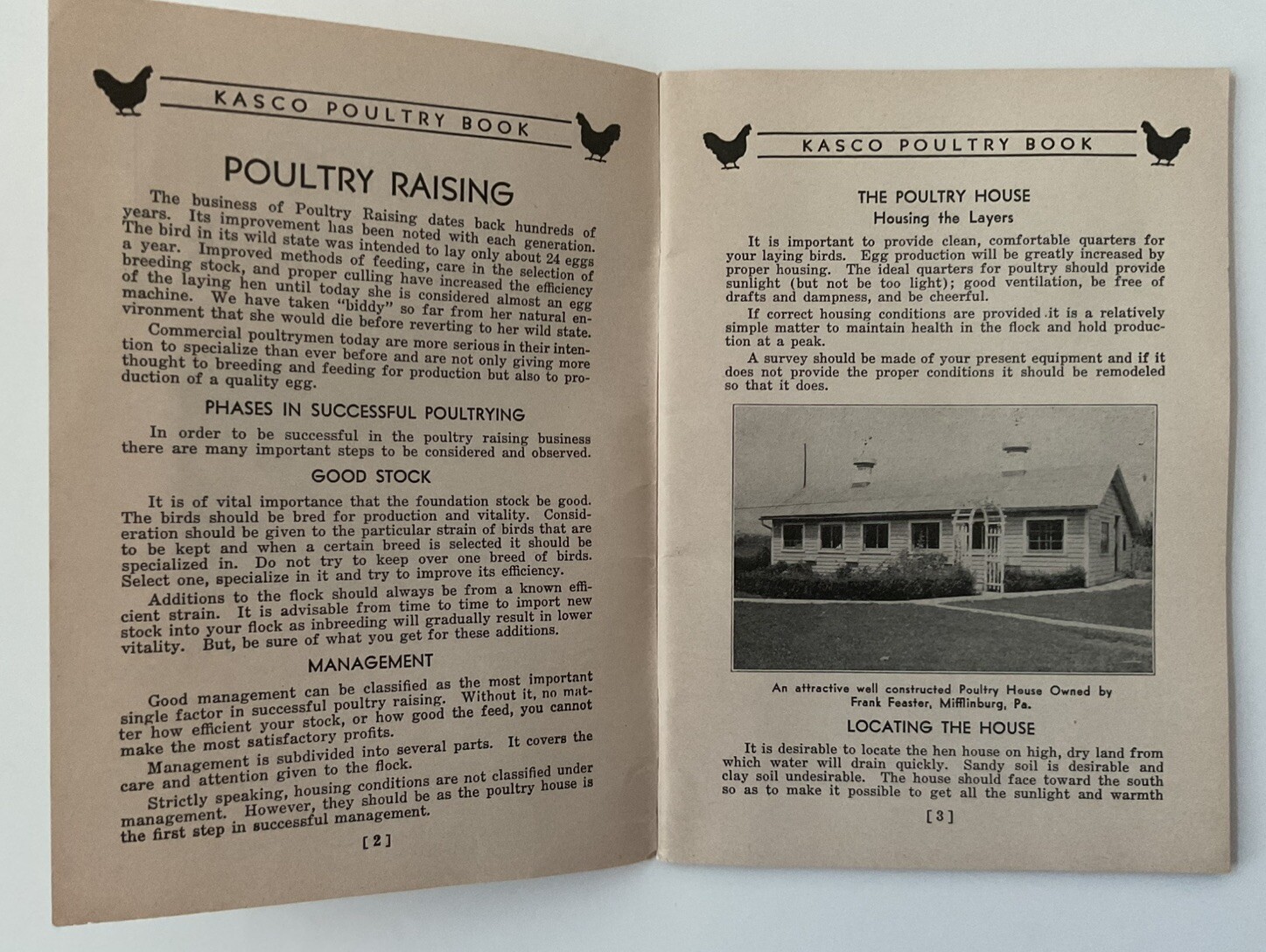 Kasco Poultry Book 1934 Edition – 55 Pages