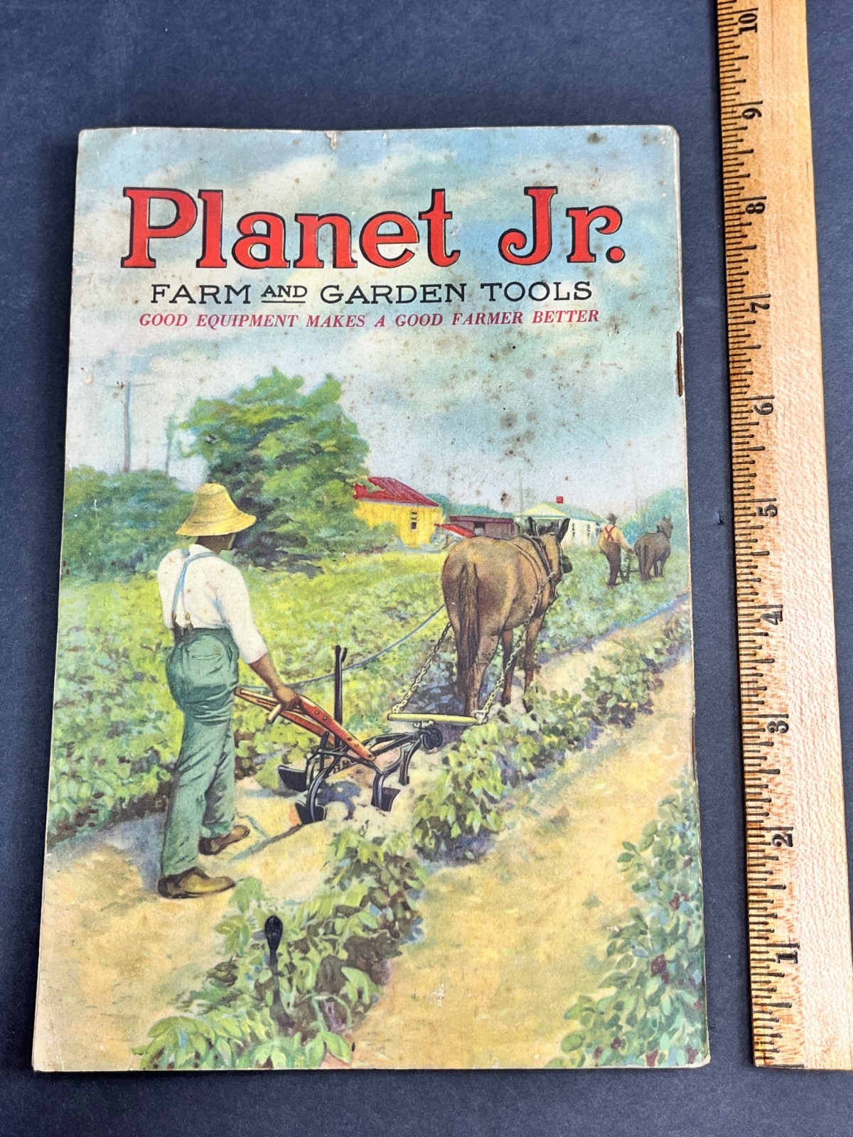Planet Jr Farm and Garden Tools #51 Catalog 1920s Cultivators Equipment + Insert