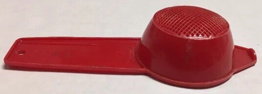 Vtg Peavey Elevators Mini Hand Strainer Agriculture Farming Advertising Promo