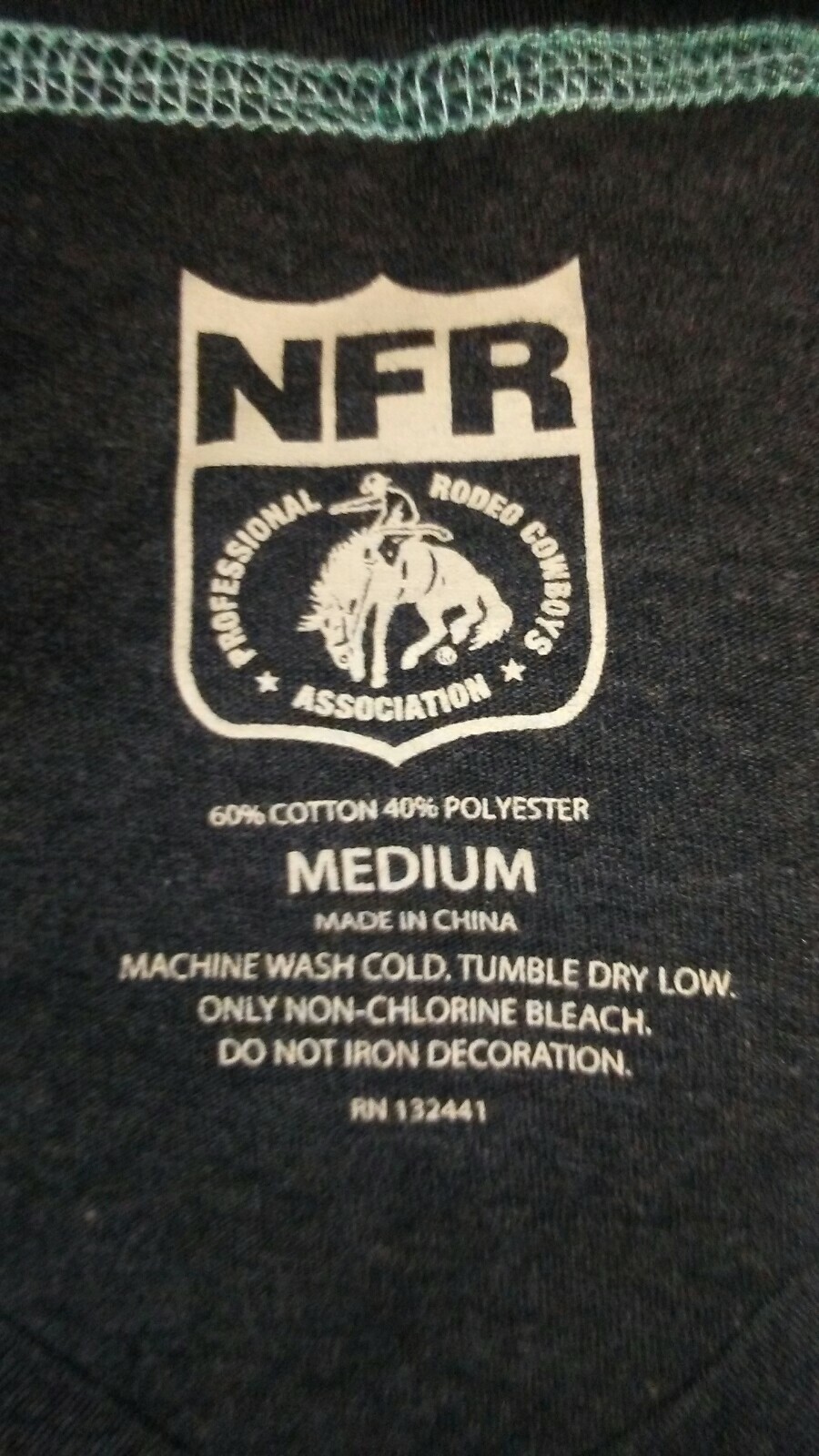 2018 National Finals Rodeo 60th Anniversary Las Vegas Women&rsquo;s M T-Shirt NWT