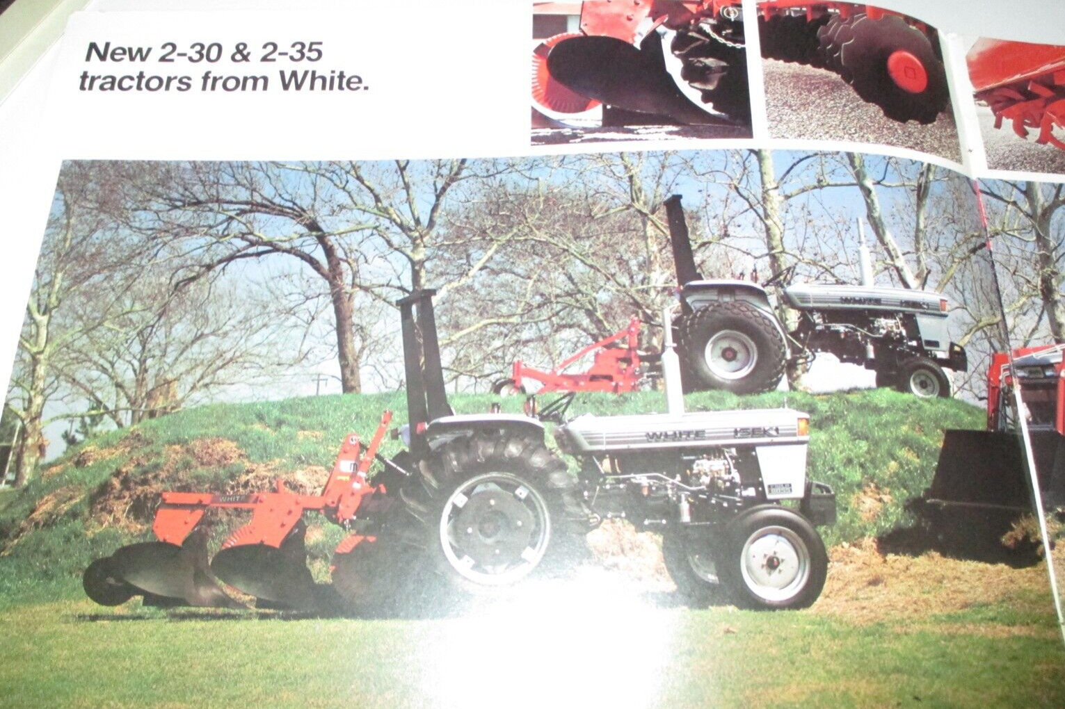 WFE White 2-30 & 2-35 Tractor Sales Brochure Literature Ad Advertising ORIGINAL!
