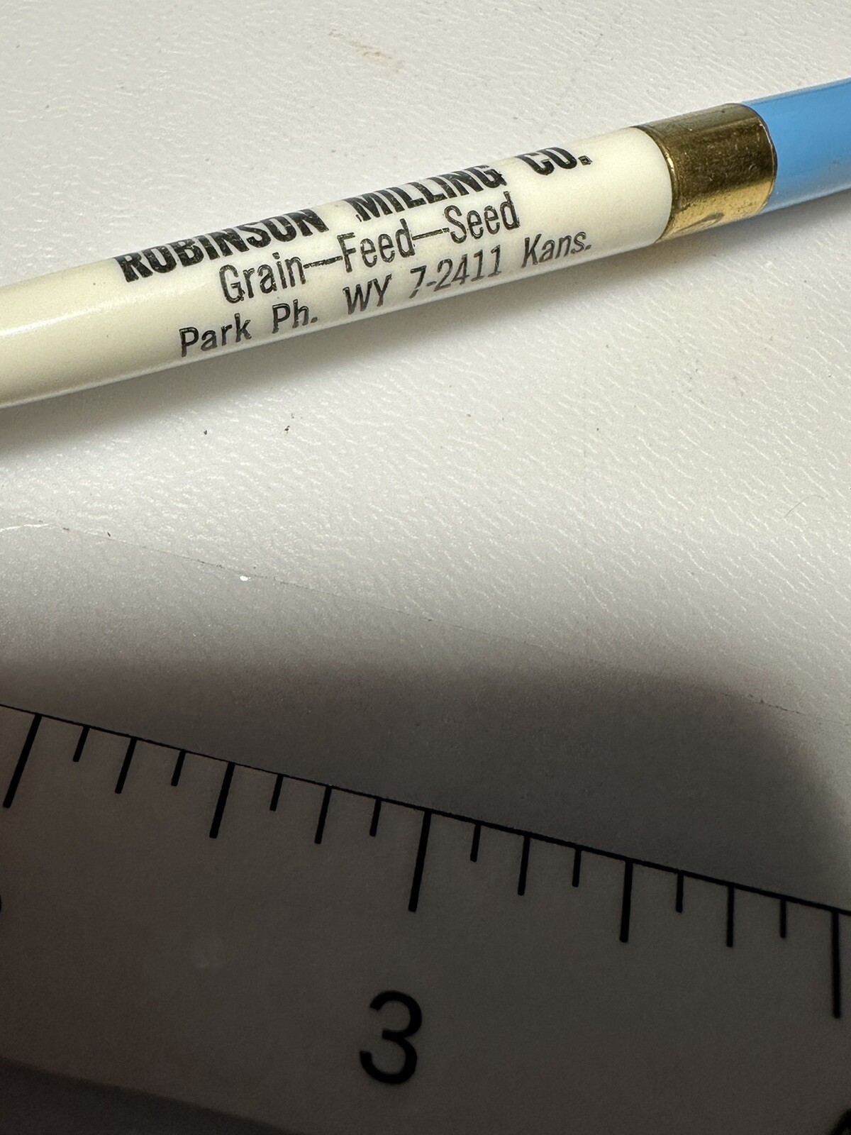 Vintage Robinson Milling Company Kansas Grain Feed Seed Farming Ag Farm Pen