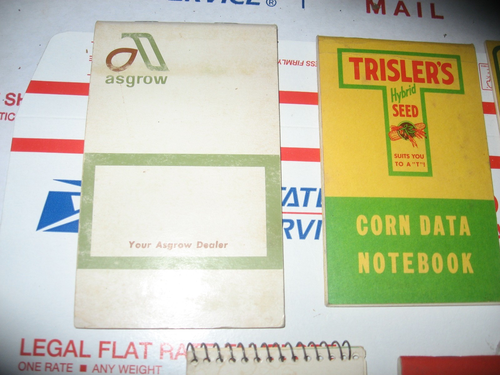 OLD FARM MEMO BOOKS FROM 1960&rsquo;s {5} ASGROW, TRISLER&rsquo;S, AND VAN HORN