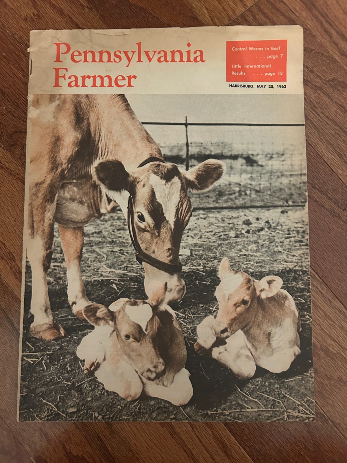(5) Vintage {1962-1963} « PENNSYLVANIA FARMER » {Harrisburg} Magazine Lot, RARE!