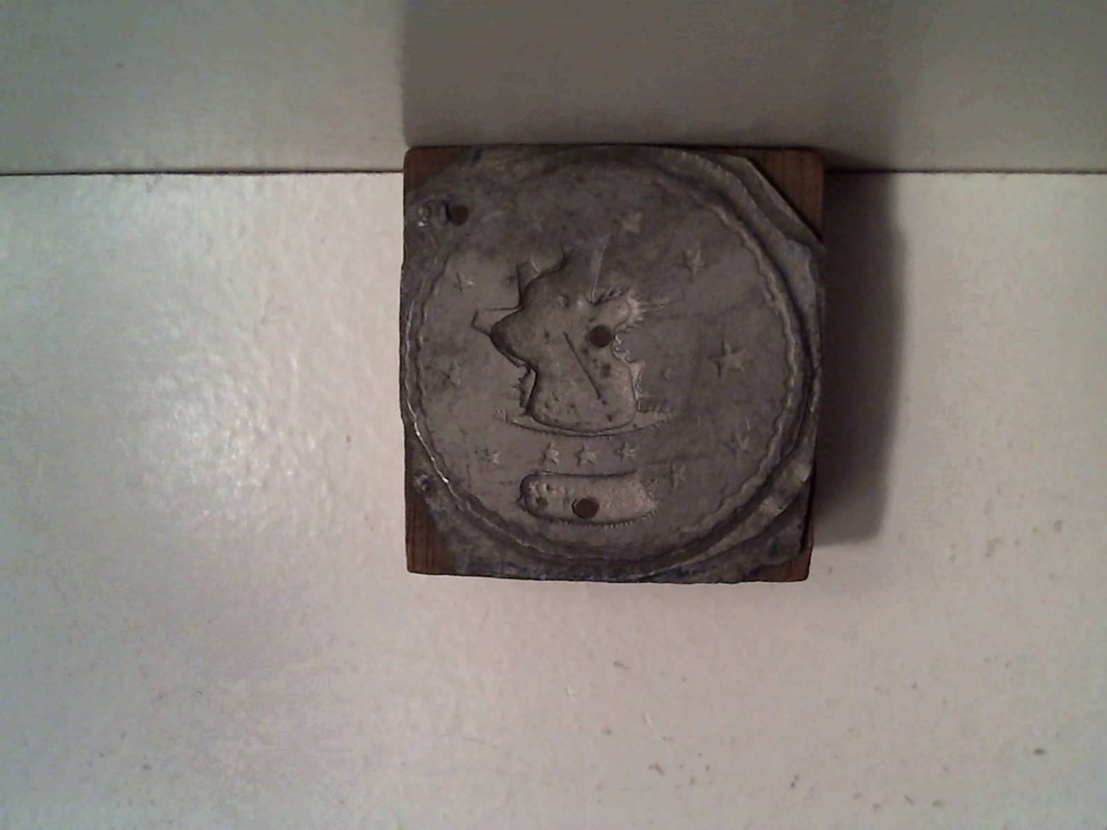 Vintage UncleSam Letterpress Print Wooden Block Engraved Metal Stamp