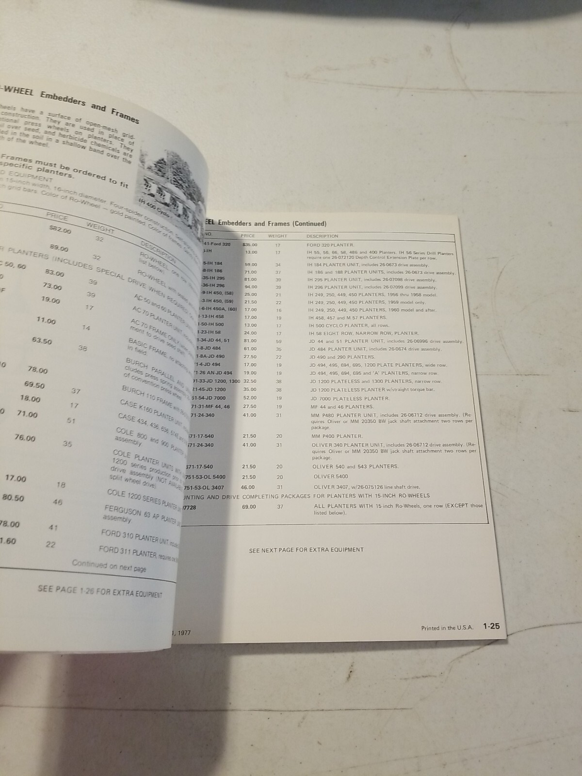 Original 1977-78 GANDY Farm Equipment Catalog Price List Brochure