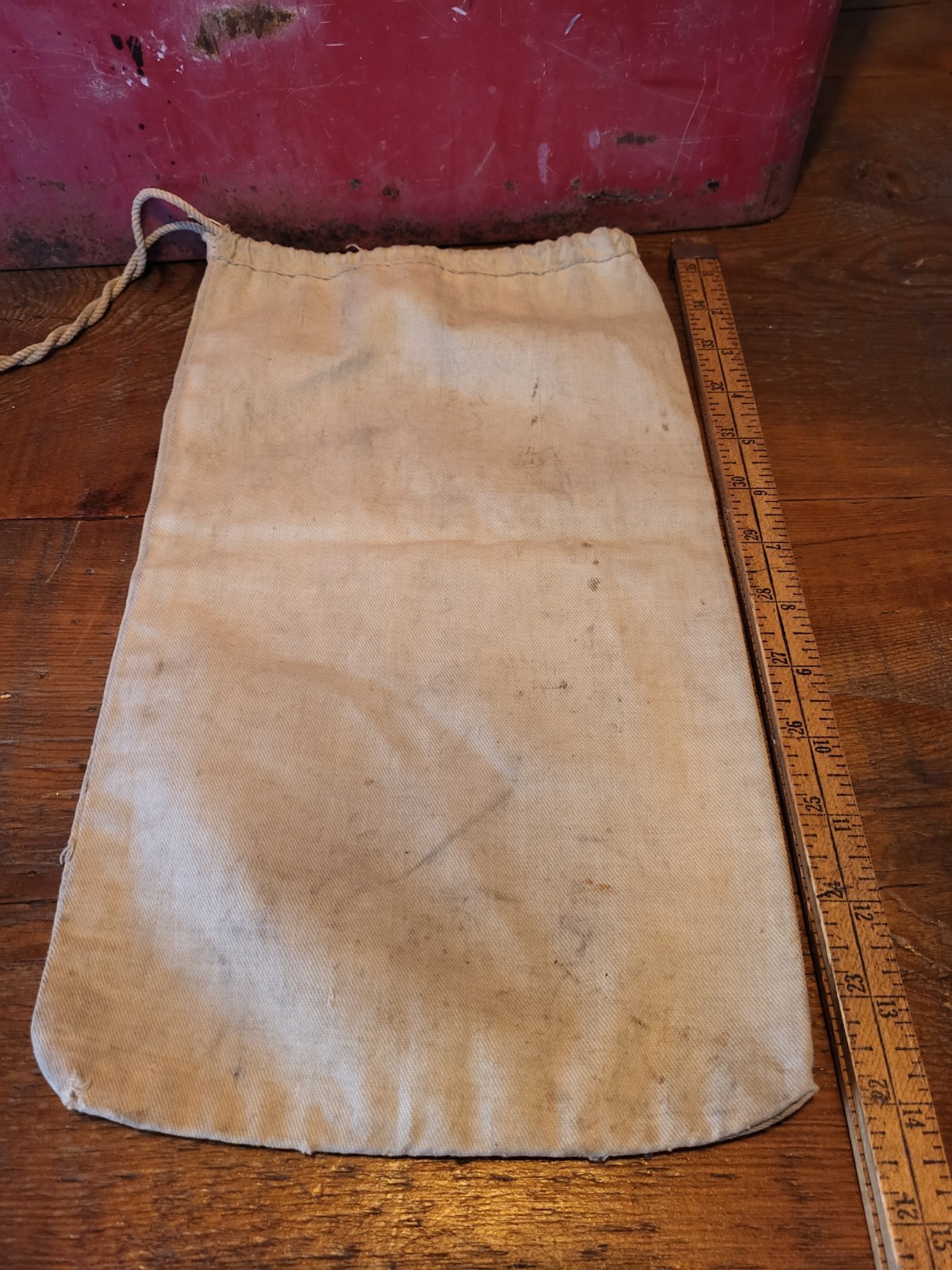 Vintage US Department of Agriculture Federal Grain Supervision Canvas Seed Bag