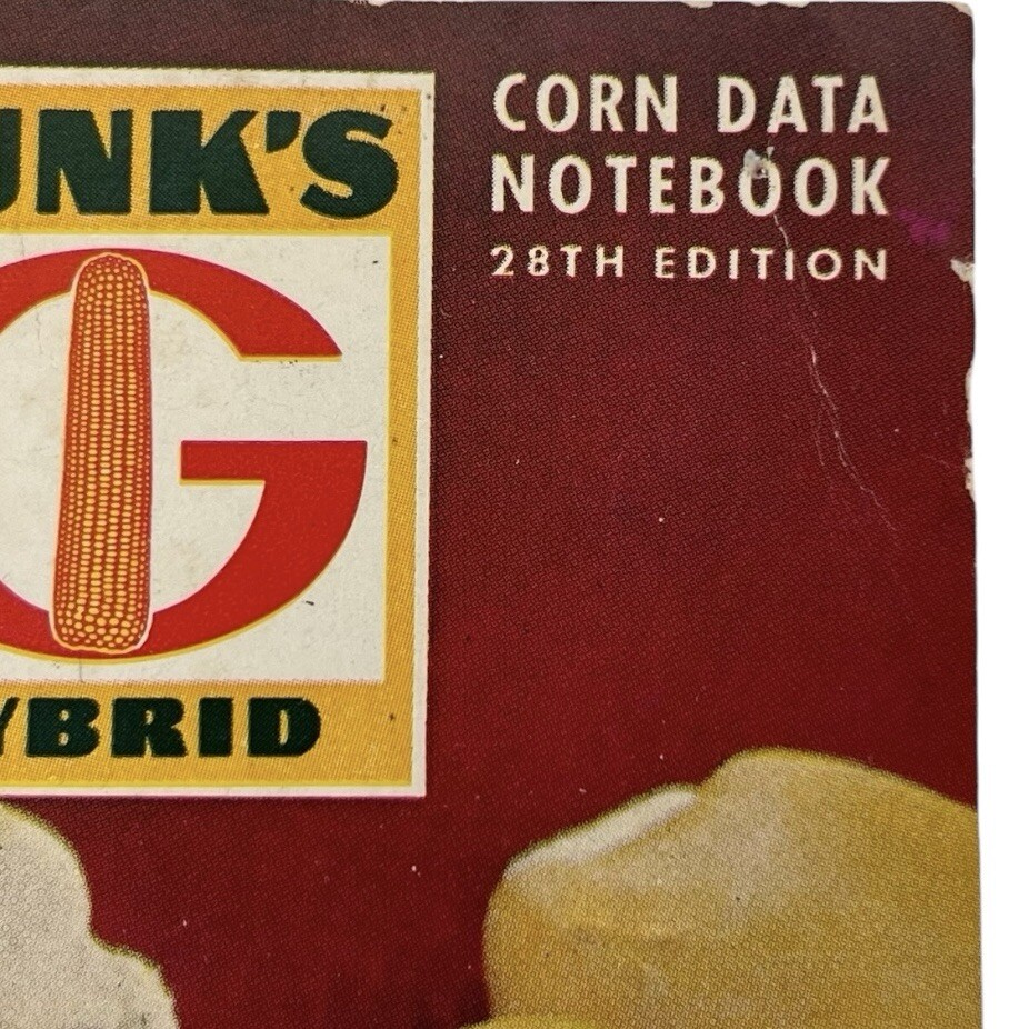 Funks Hybrid Corn Data Notebook 28th Edition 1966 New ZIA IIII Info Booklet