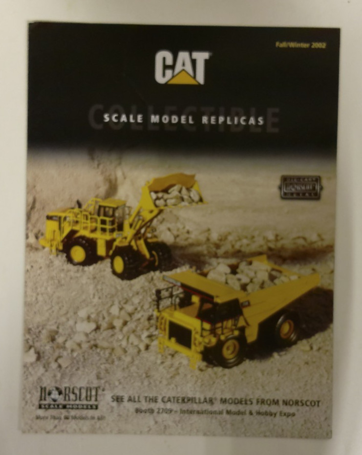 Lot of 4 CAT Norscot Scale Model Replicas Catalogs 2002-2005