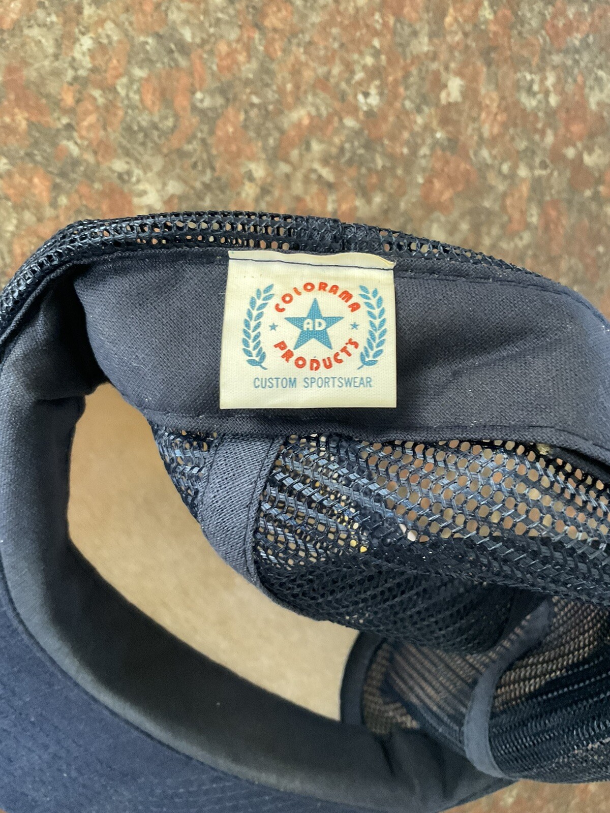 Vintage Smiths Sales Service Deutz Tractor Farmer Hat Cap Mesh Arlington Oh Blue