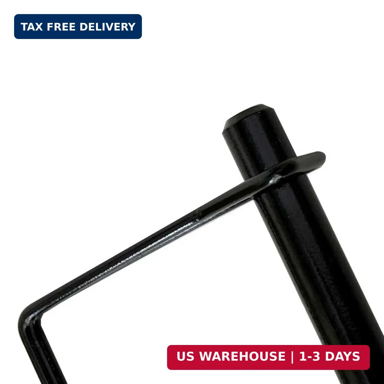 4 Pack 5/16×1-3/4Trailer Hitch Pin Black Heavy Duty Towing Coupler Pin Quick Rel