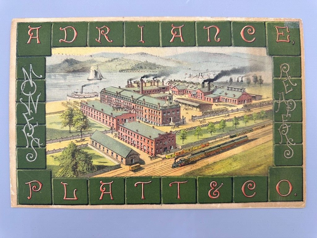 1886 ADRIANCE PLATT Co BUCKEYE WORKS Antique FARM Advertising Illustrate Catalog