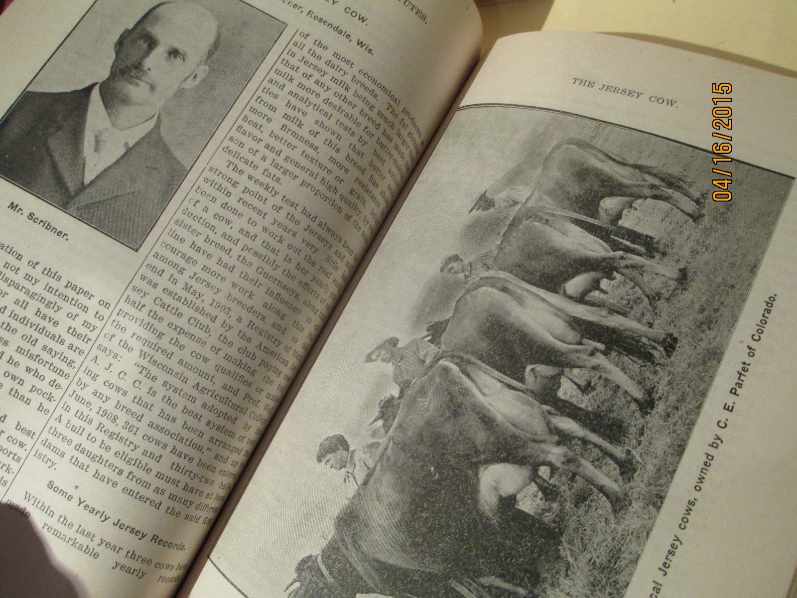 1909 WISCONSIN FARMERS INSTITUTE BULLETIN- VINTAGE AGRICULTURE BOOK SOFT COVER