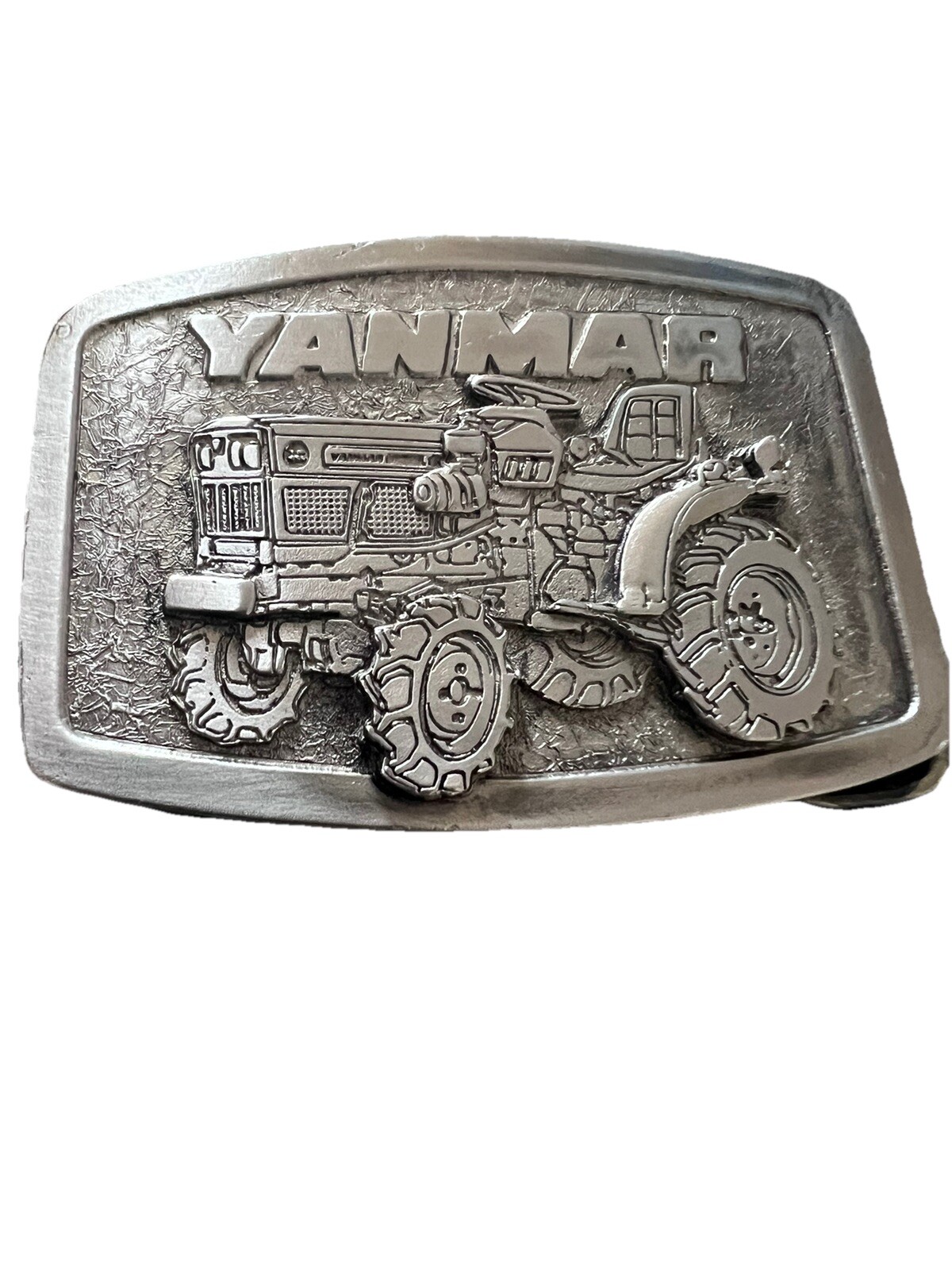 YANMAR Tractor Pewter Belt Buckle Spec Cast Marked