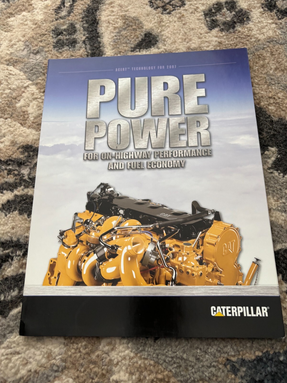 Caterpillar CAT ACERT Technology Engine For 2007 Brochure FCCA25